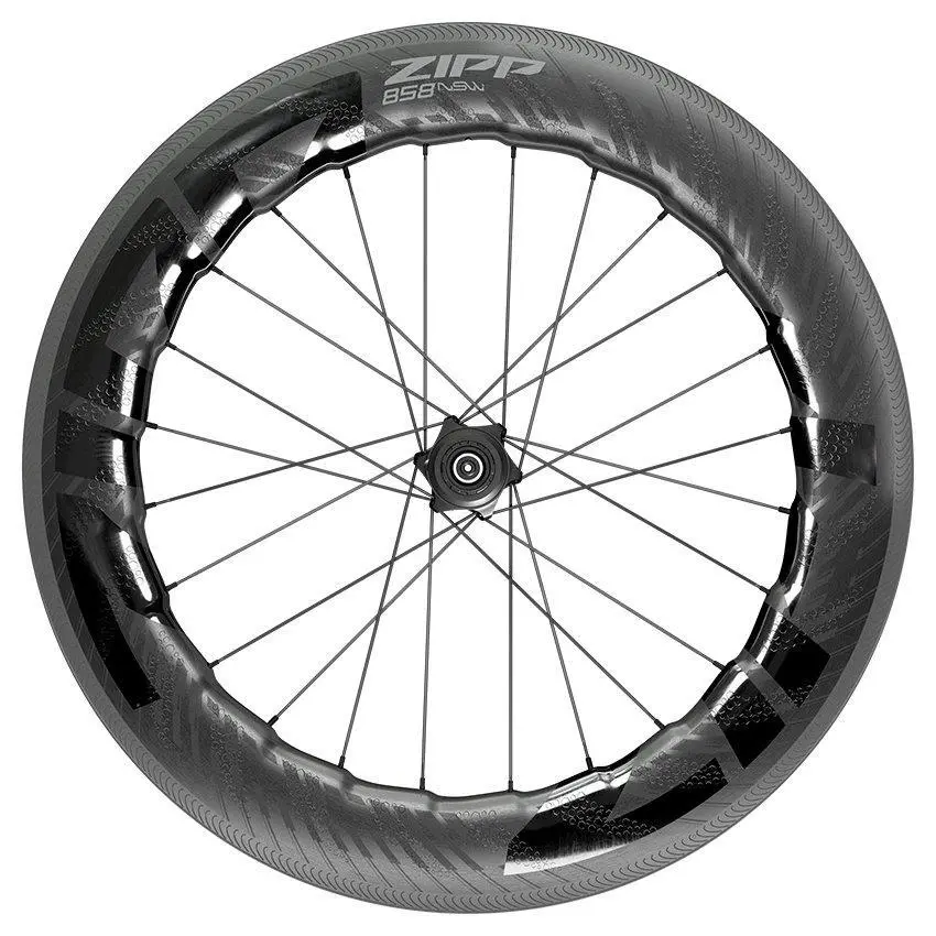 Zipp Wheels 858 Nsw Carbon Clincher Tlr Rear 11 Speed Sram/Shimano 1