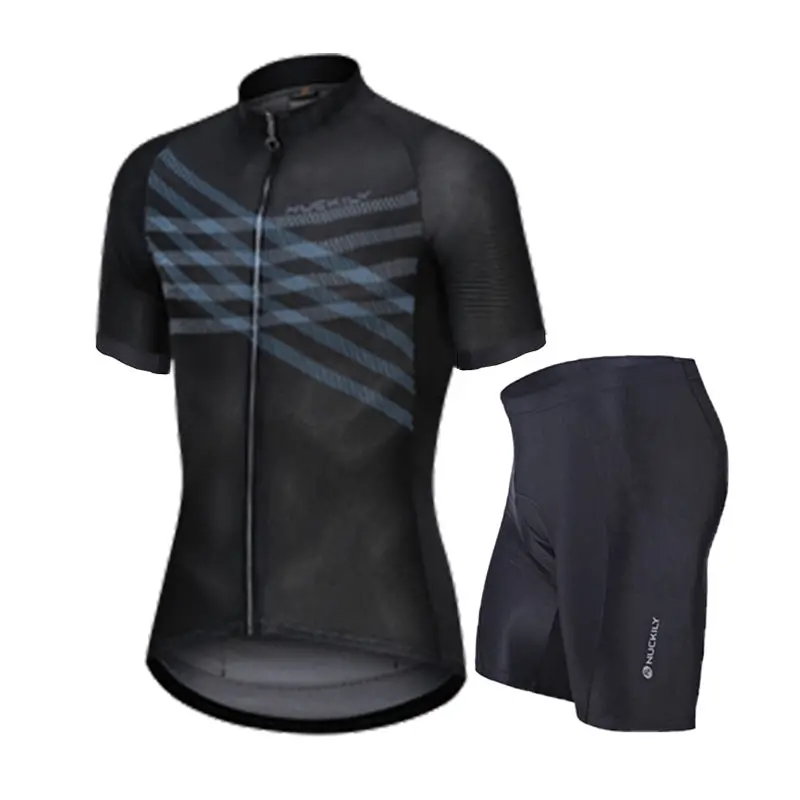 Nuckily Mycycology Mh018ss-Ns355 Half Sleeves Jersey And Gel Padded Shorts 1