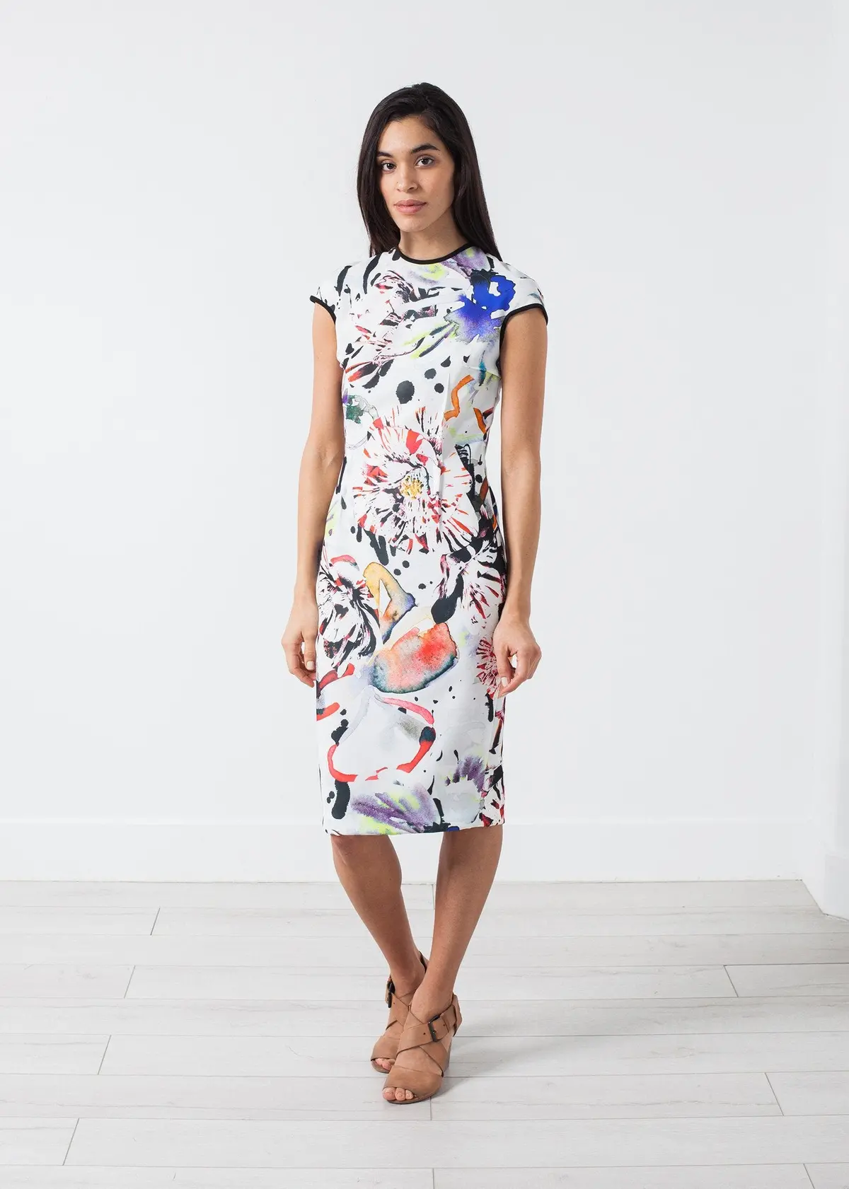 Dream Dress In Painted Floral 1
