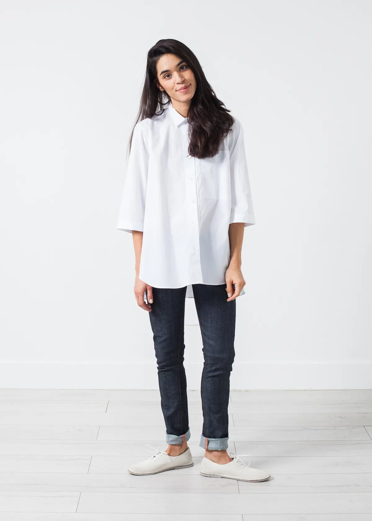 Skinny Stretch Jean In Indigo 1