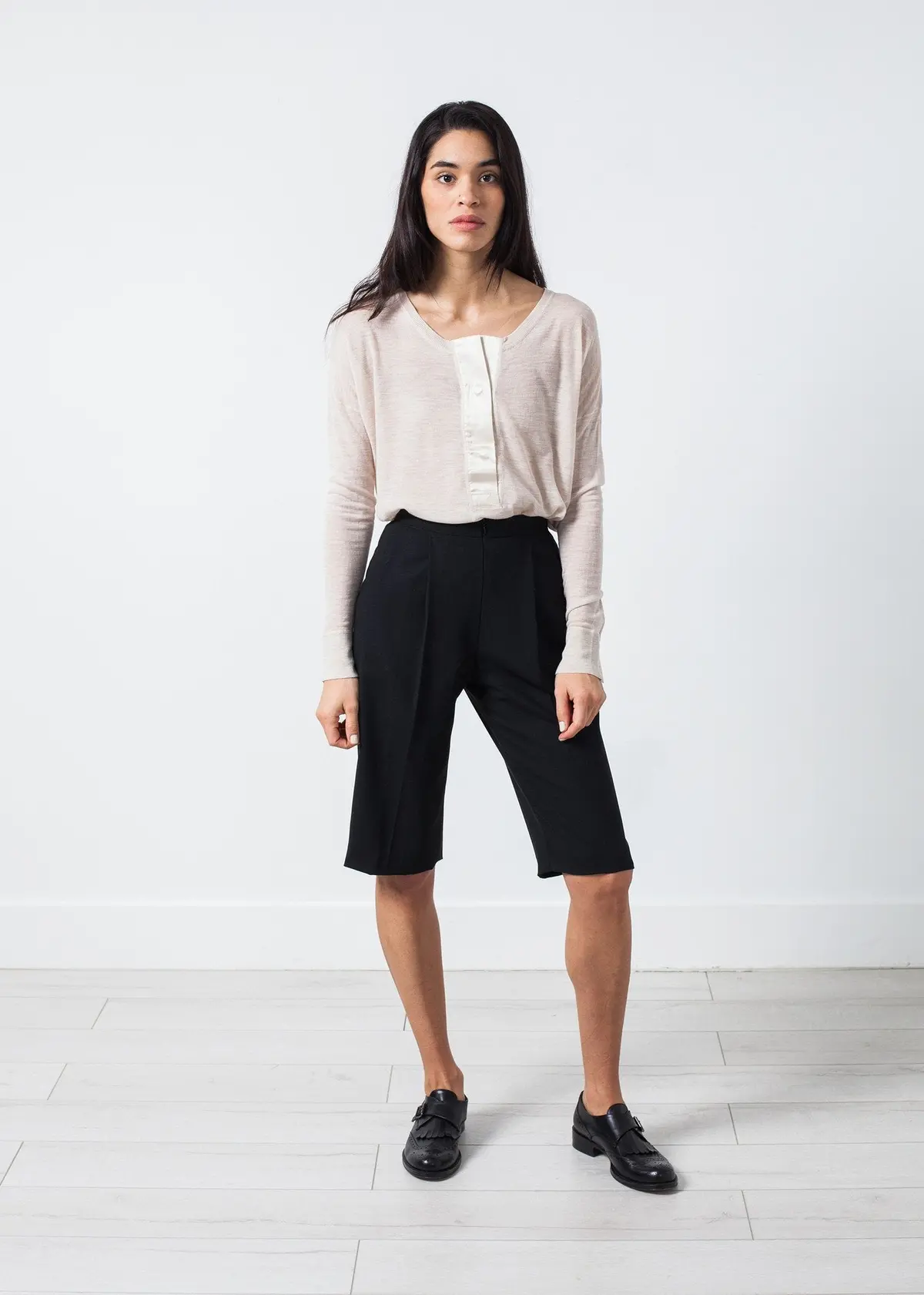 Woven Shorts In Black 1