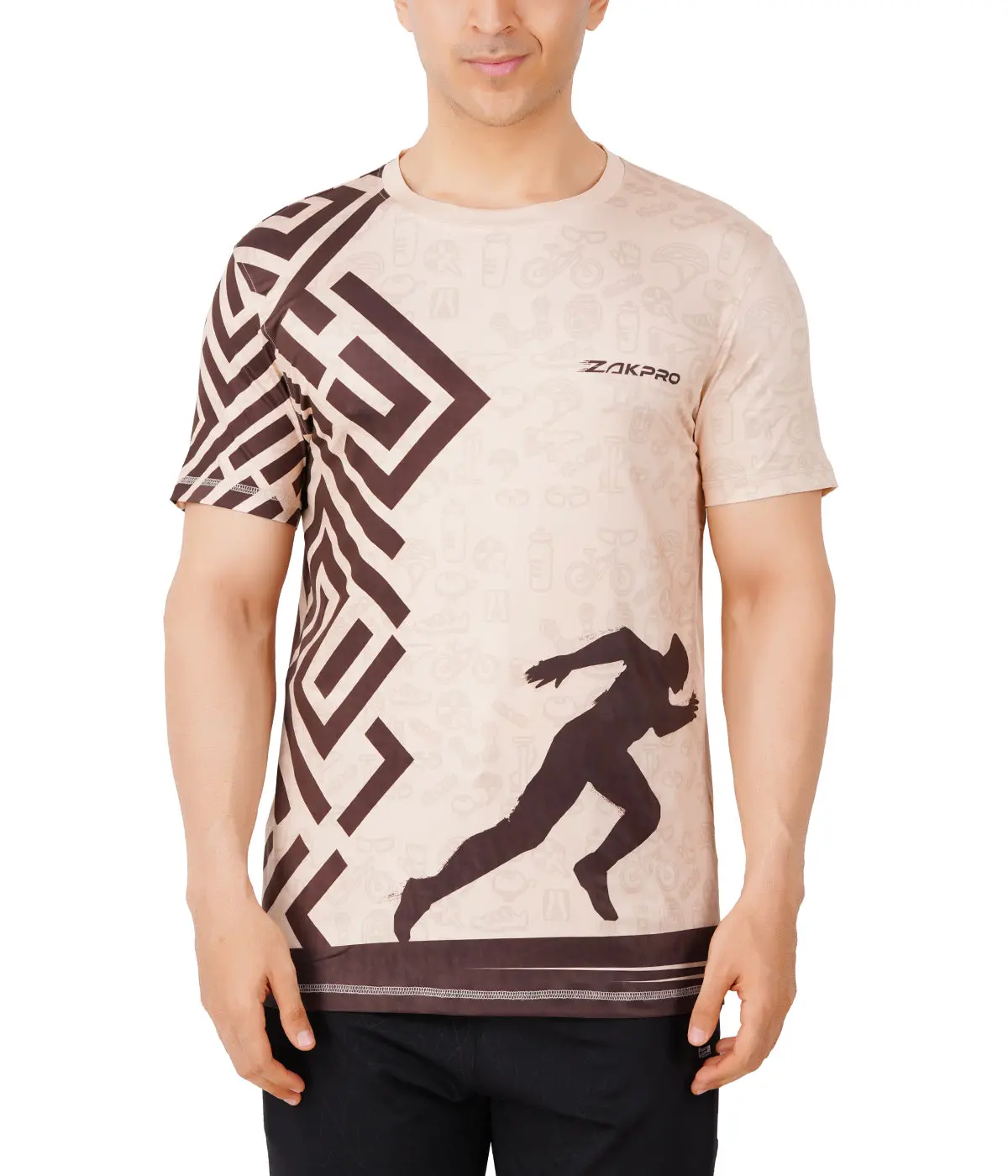 Zakpro Sports Tees For Men (Maze Run) 1