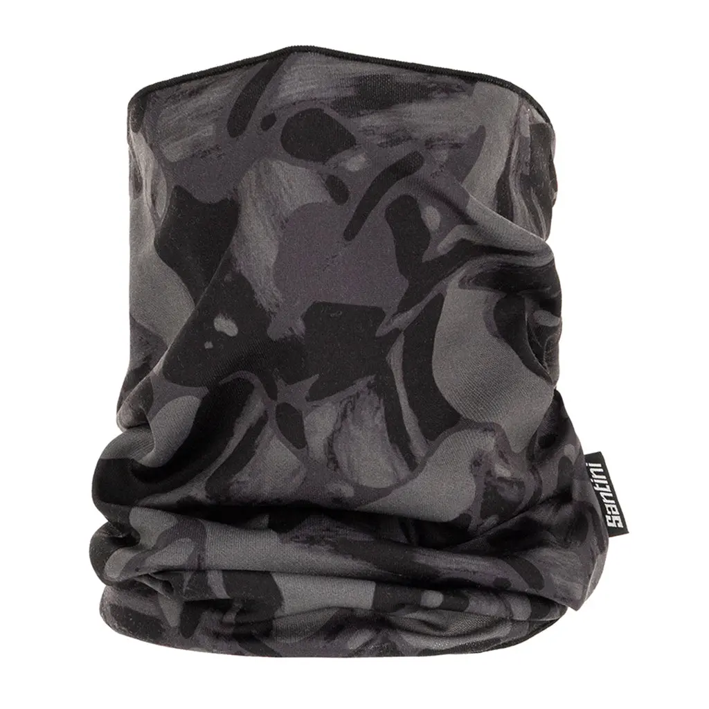 Santini Gravel Neck Warmer-Grey 1