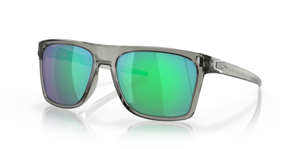 Oakley Leffingwell Prizm Jade Polarized Lenses Grey Ink Frame 1
