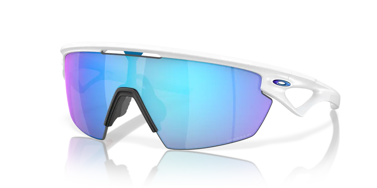 Oakley Sphaera Prizm Sapphire Lenses - Satin Chrome Frame 1