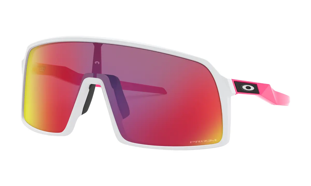 Oakley Sutro Matte White/Pink With Prizm Road 1