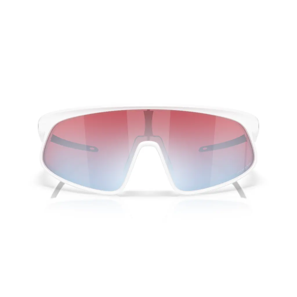 Oakley Rslv Prizm Snow Sapphire Lenses Matte White Frame 2