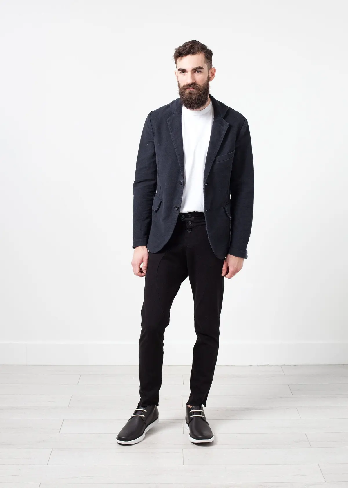 Zepo Brushed Cotton Blazer 1