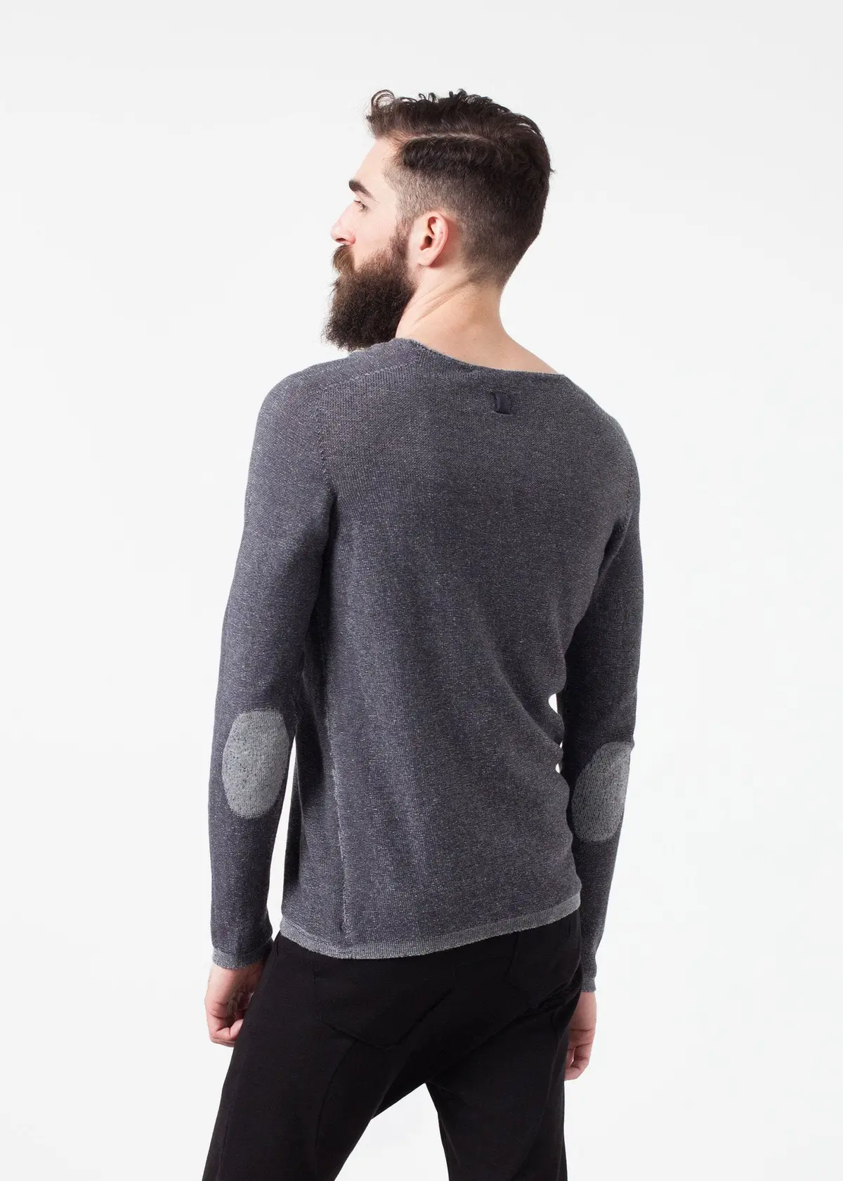 Curios Sweatshirt In Steel Grey 1