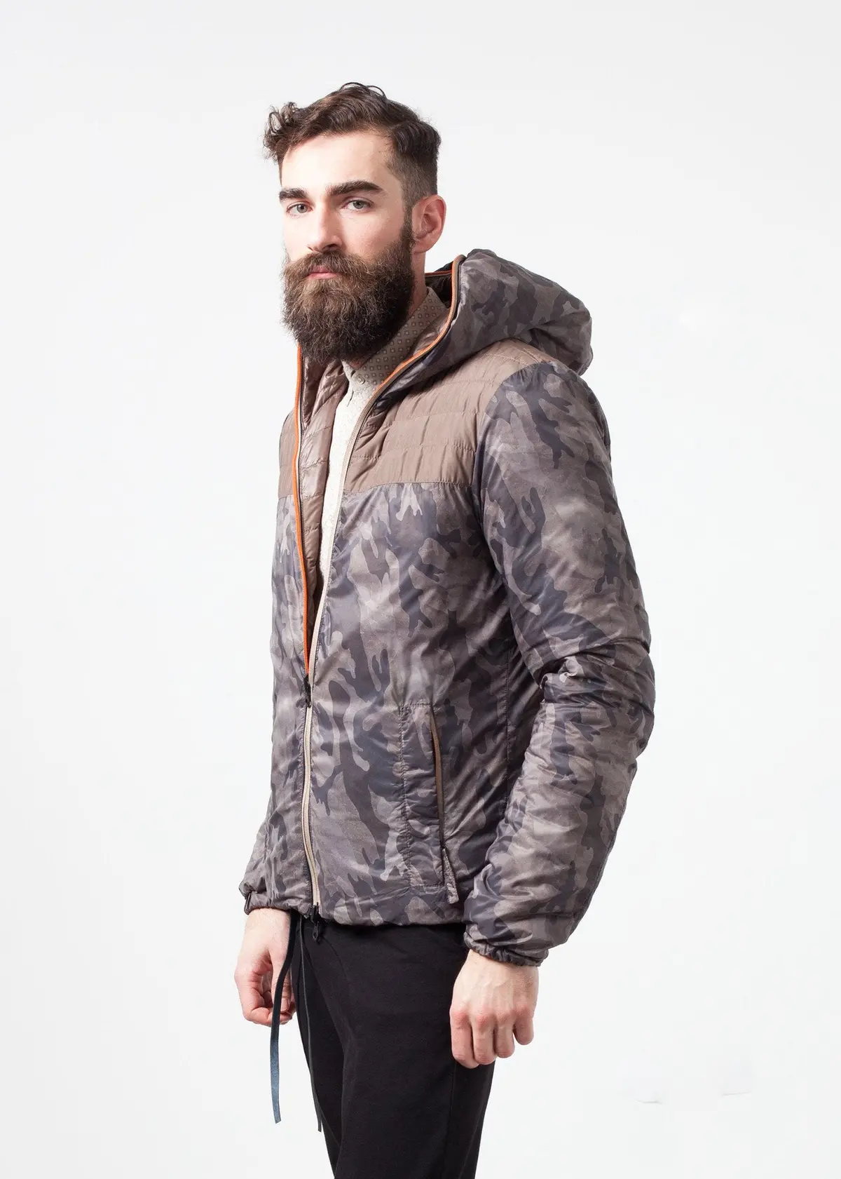 Peone Jacket In Khaki 1