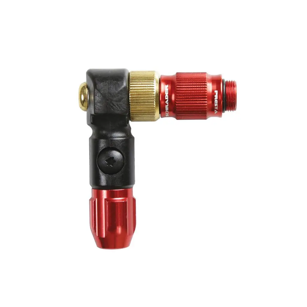 Lezyne Abs-1 Pro Hp Chuck High Pressure - Red/Black 1