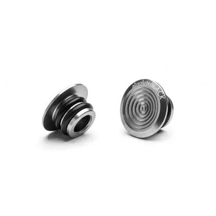 Absolute Mtb Aluminium Bar Plugs - Grey 1
