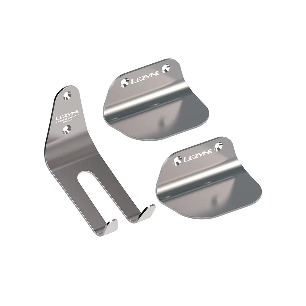 Lezyne Stainless Pedal Hook - Silver 1