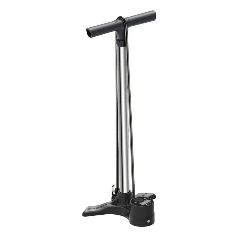 Lezyne Macro Floor Drive Digital Dv Floor Pump - Silver 1