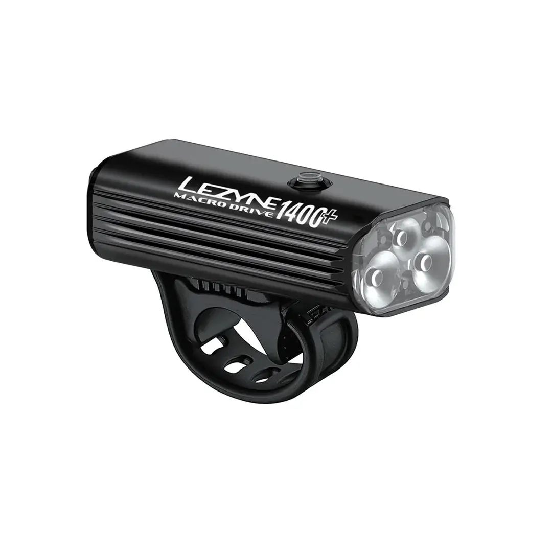 Lezyne Macro Drive 1400+ Front Light - Black 1
