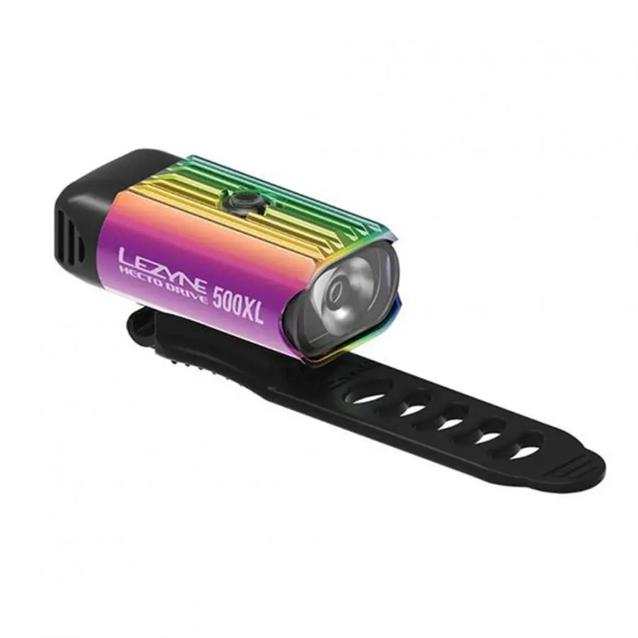 Lezyne Hecto Drive 500Xl Front Light - Neo Metallic - 500 Lumens 1