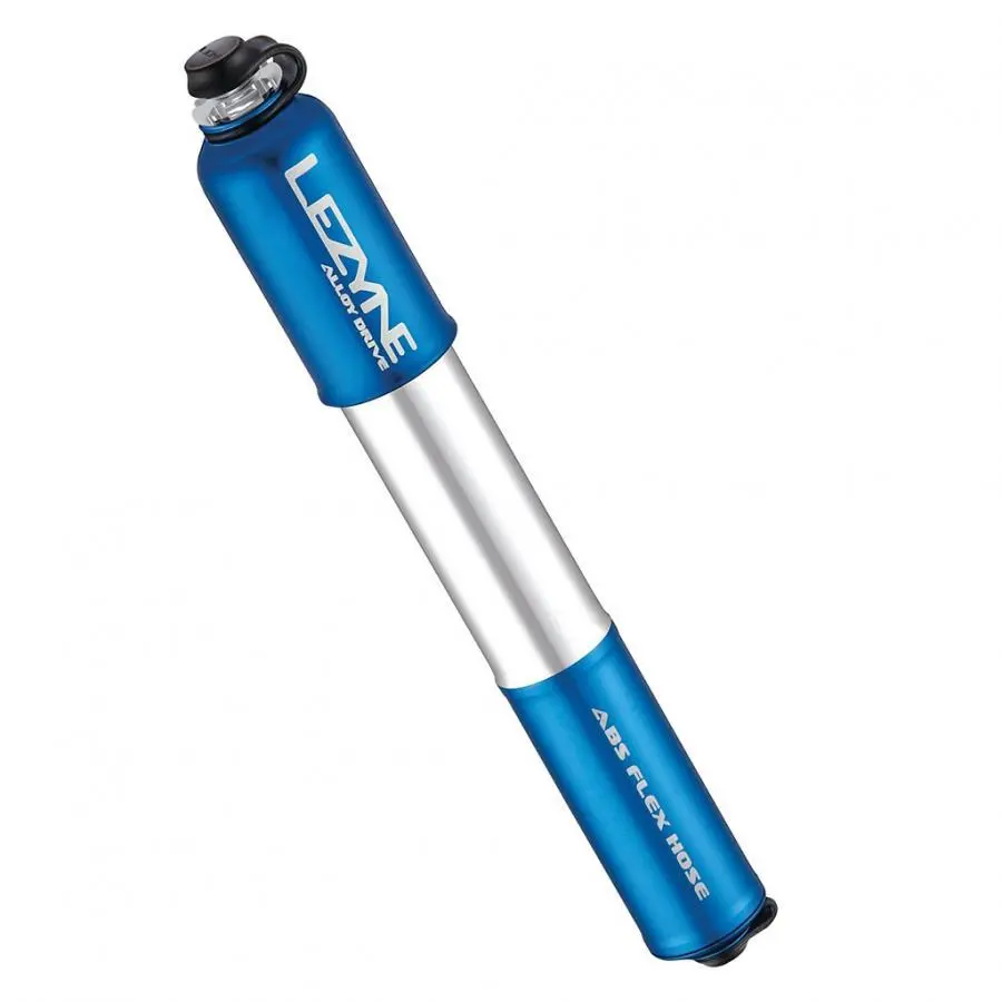 Lezyne Alloy Drive High Volume Hand Pump - Blue 1