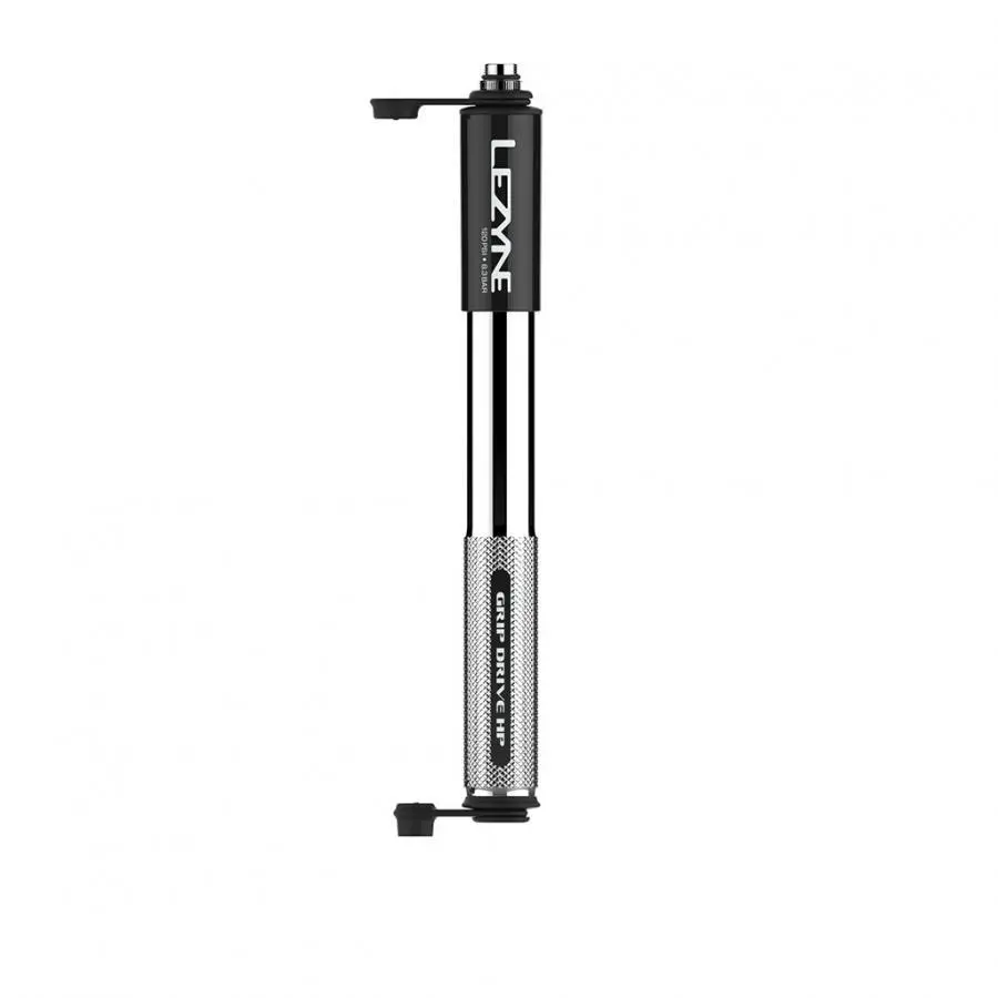 Lezyne Grip Drive Hp - High Pressure Hand Pump - Silver 1