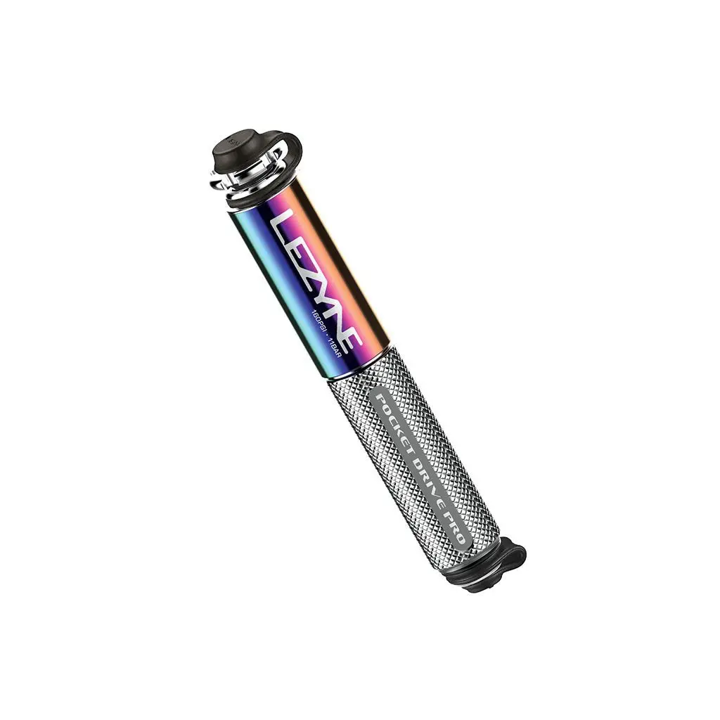 Lezyne Pocket Drive Pro Hp Pump - Neo Metal/Silver 1