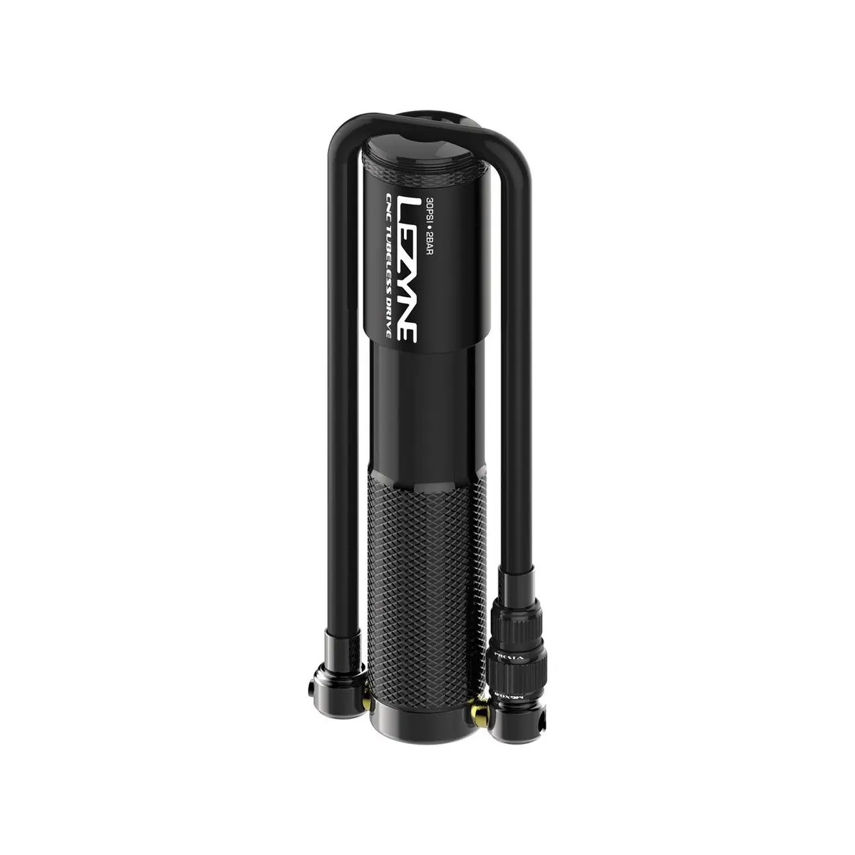Lezyne Cnc Tubeless Drive-3-In-1 Pump - Black 1