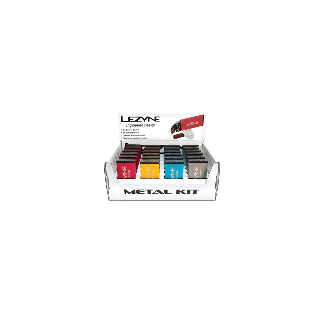 Lezyne Metal Kit-Puncture Patches - Counter Box 1