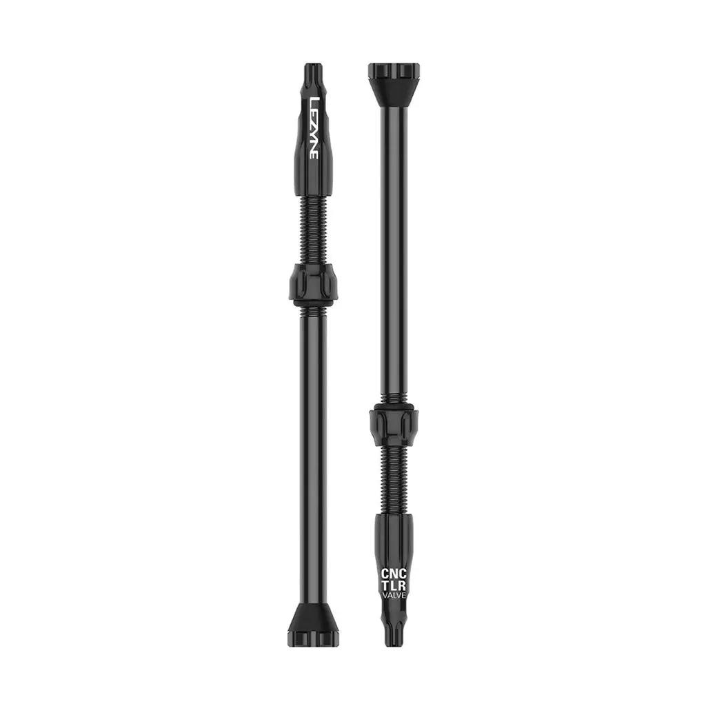 Lezyne Cnc Tlr Tubeless Valves 80Mm Pack Of 2 - Black 1