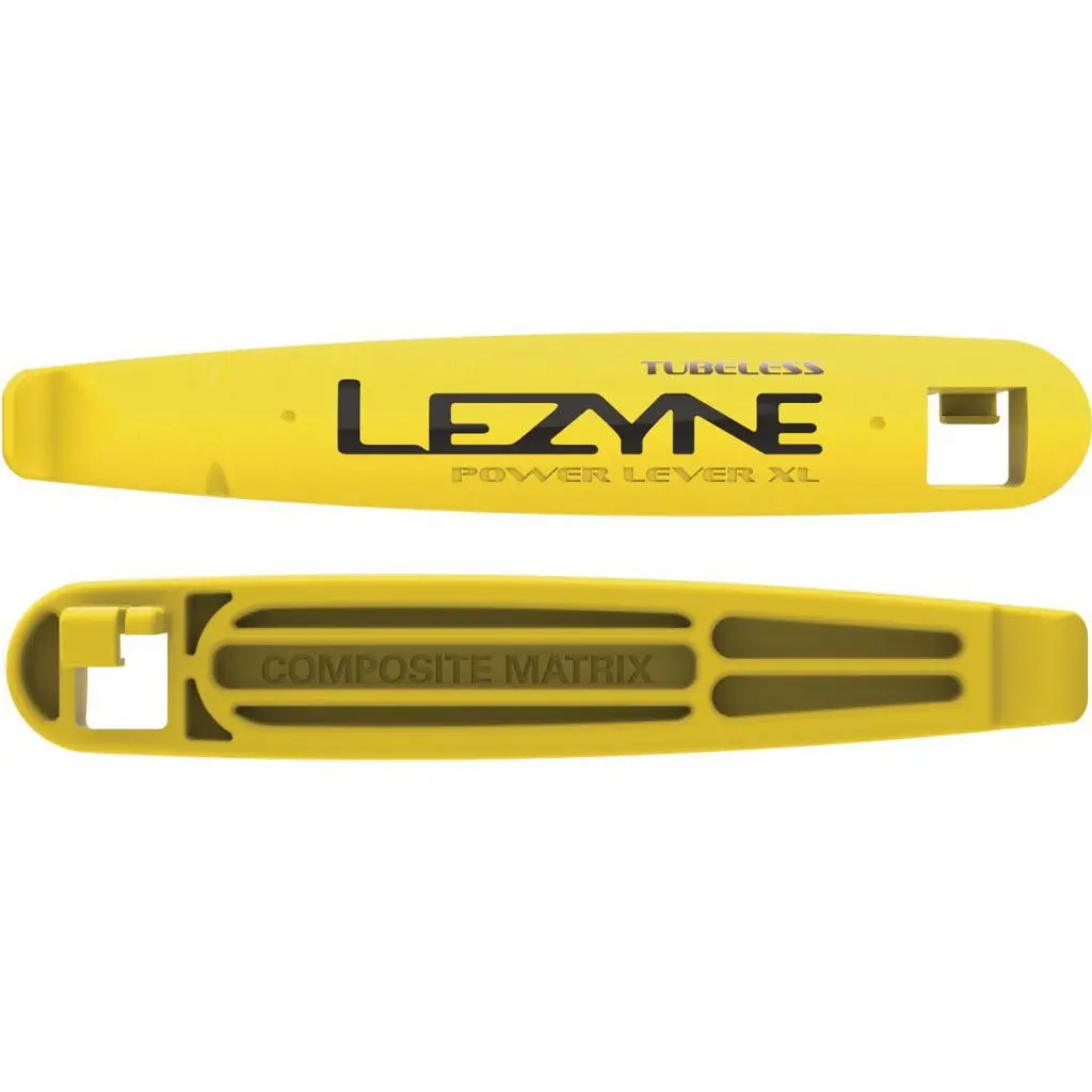 Lezyne Tubeless Power Xl Tyre Lever 2 Pcs Set - Yellow 1
