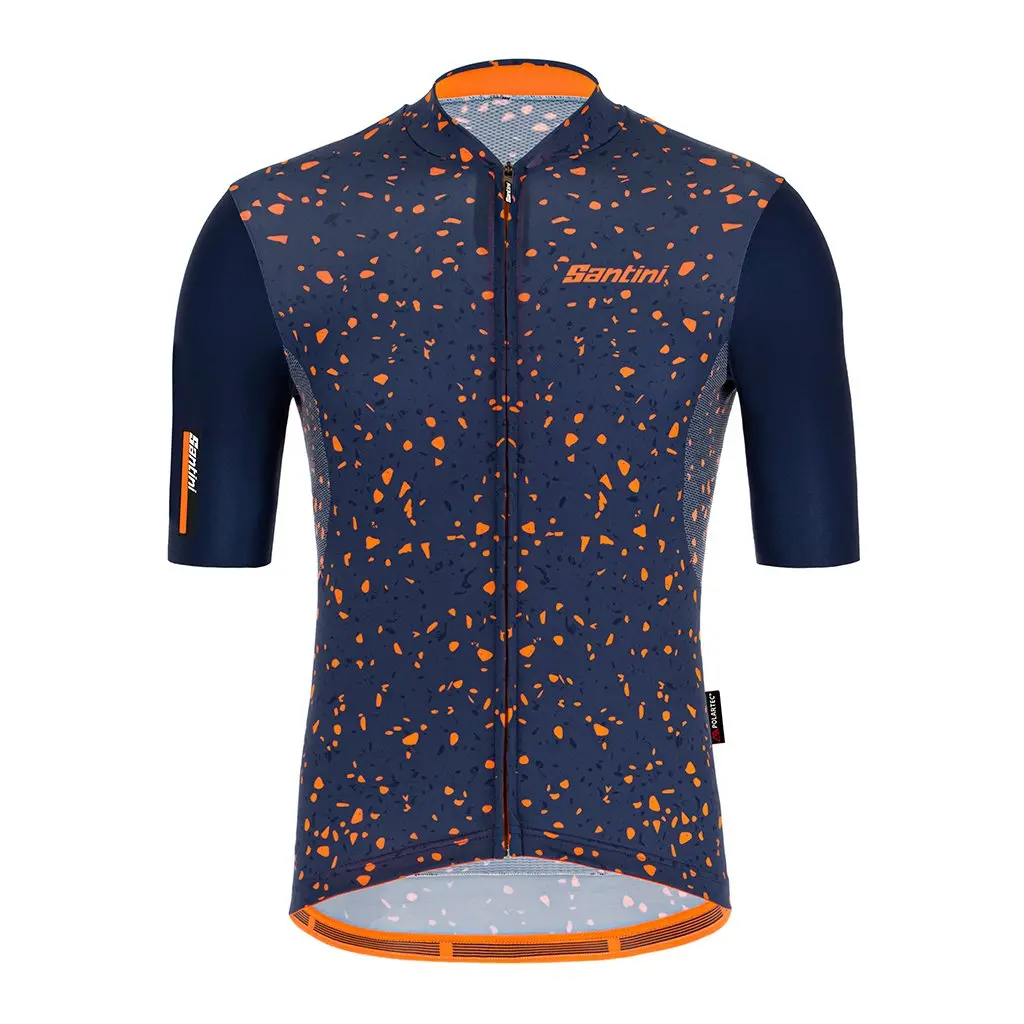 Santini Delta Pietra Jersey (Nautica Blue) 1