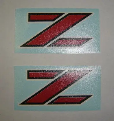Decal Set Number Plate Honda Z50r 1982 1