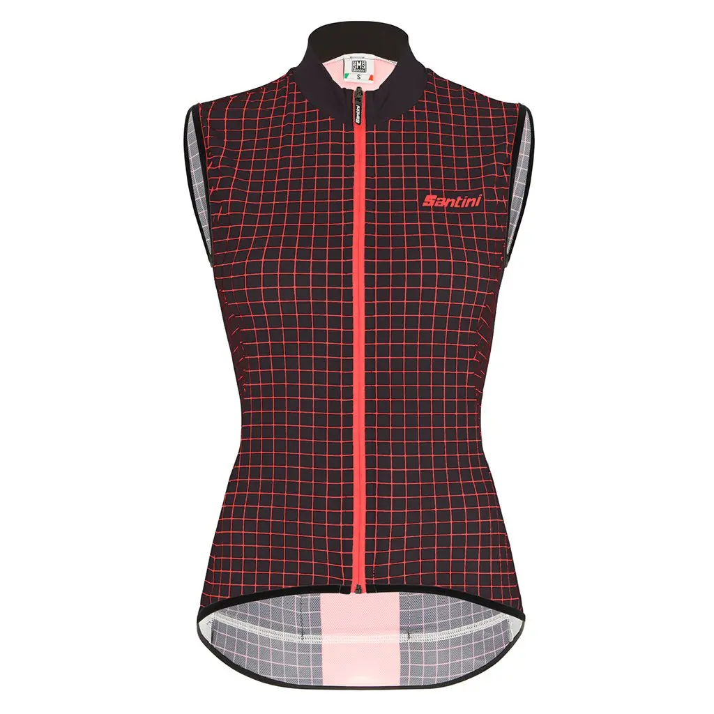 Santini Nebula Womens Vest (Black) 1