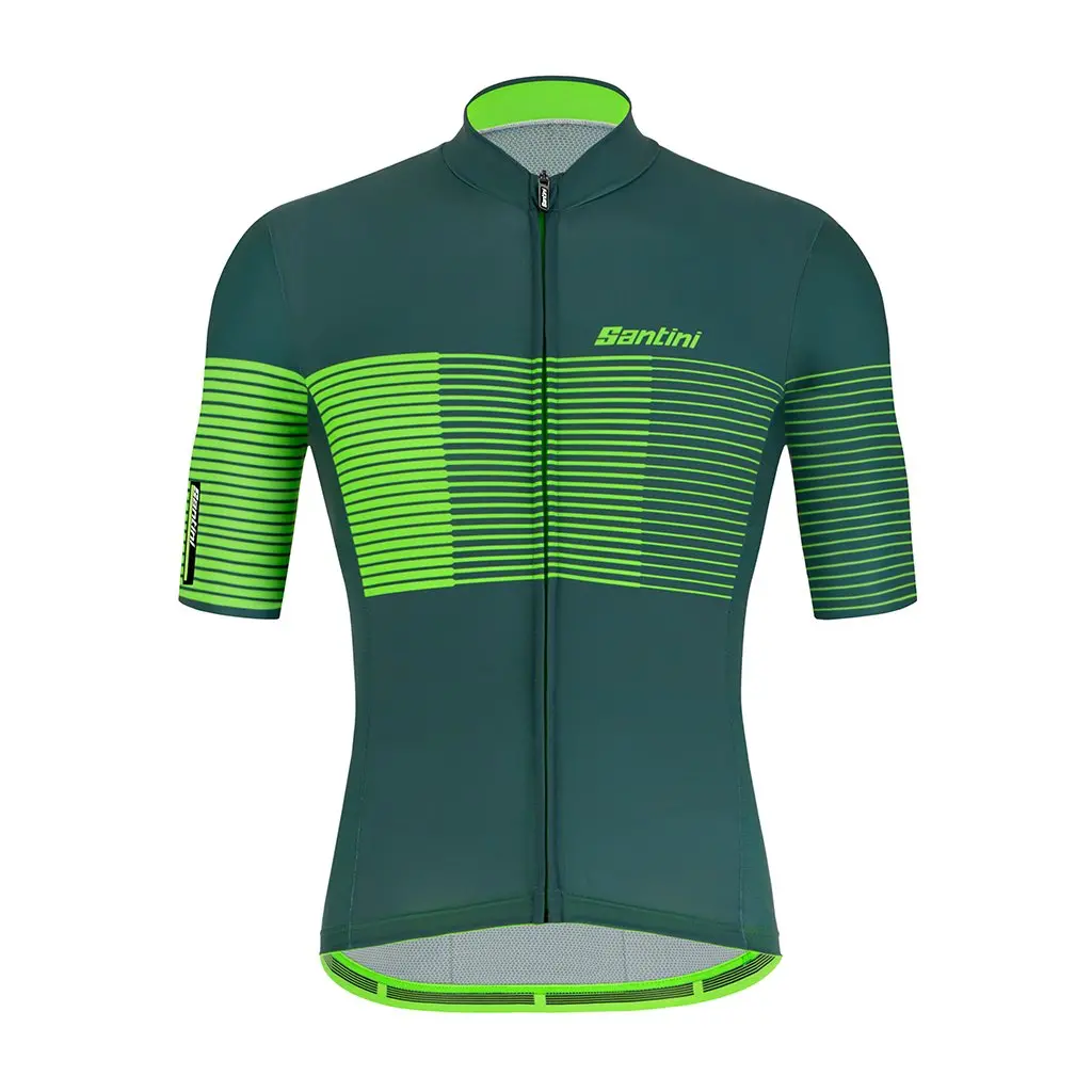 Santini Tono Freccia Jersey - Military Green 1