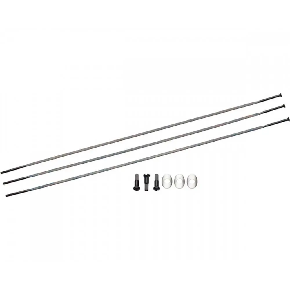 Zipp Wheel Service Parts Spokes Ext Nipples Cxray Str 290Mm - Black 1