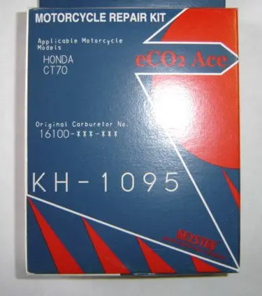 (01C) Carburetor Rebuild Kit Honda  Ct70k0-1977  Keyster 1