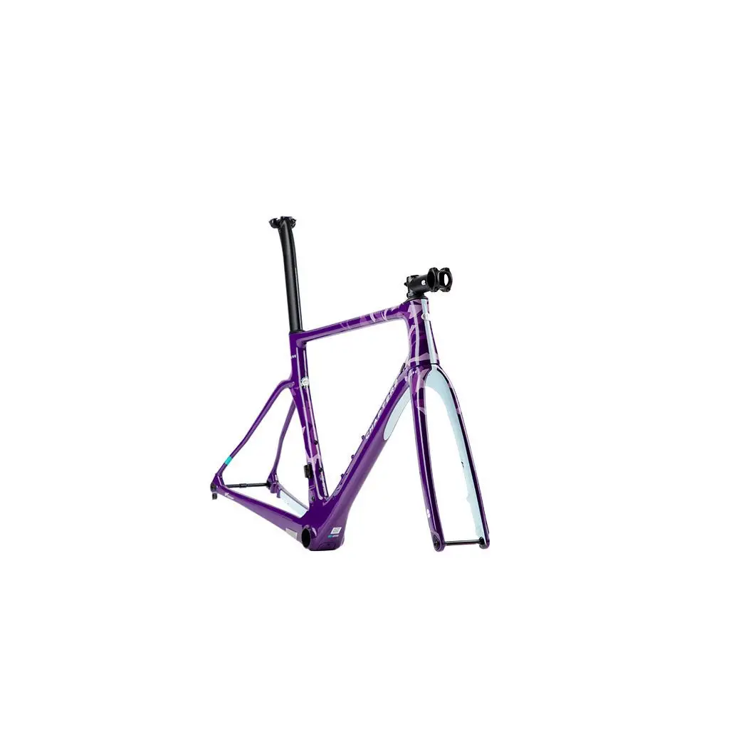 Chapter2 Rere Aero Road Rim Brake Frameset - Purple Sky 1