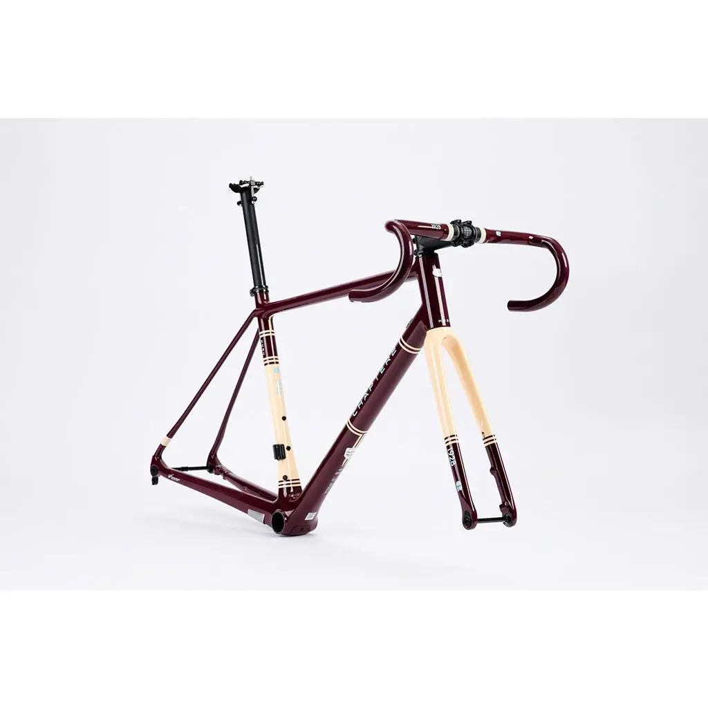 Chapter2 Huru Climbing Disc Brake Frameset - Maroon 1928 1