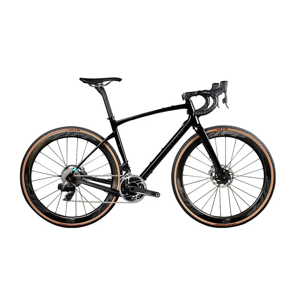 Chapter2 Ao Gravel Disc Brake Frameset - Matt+Gloss Black 1