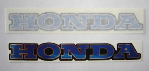 Gas Tank Decal Set Honda Sl70 K0 1