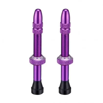 Supacaz Star Valvez-Tubeless Valves-Purple (65Mm) 1