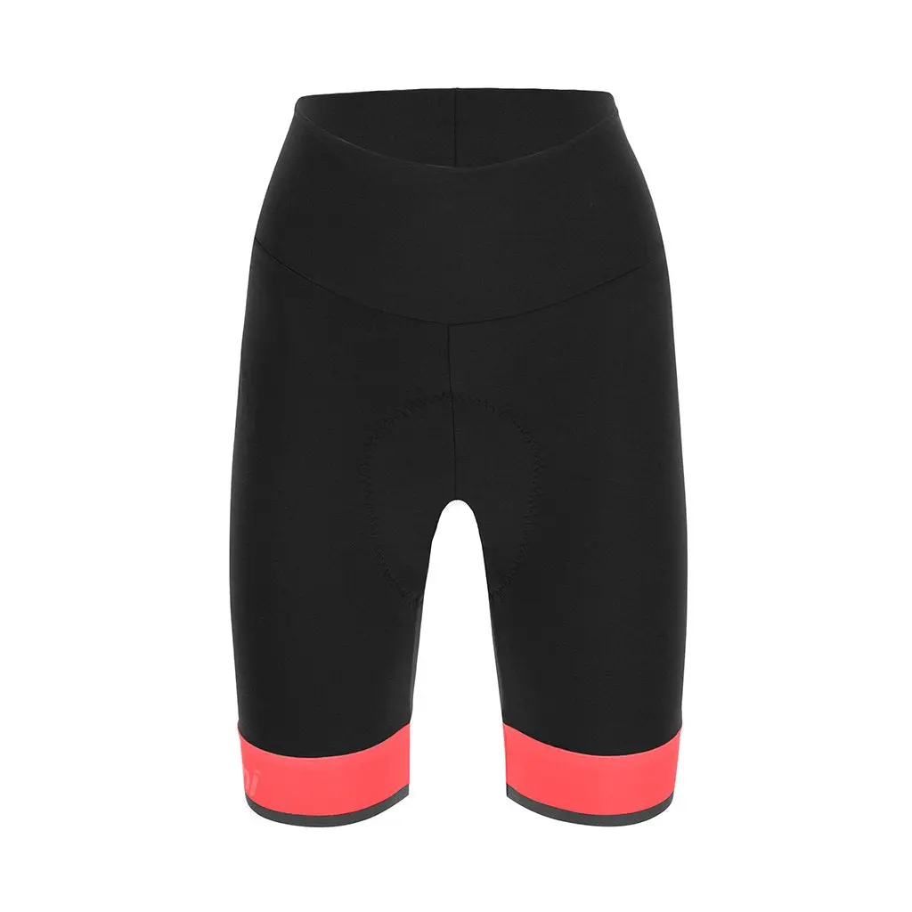 Santini Womens Giada Lux Shorts - Black 1