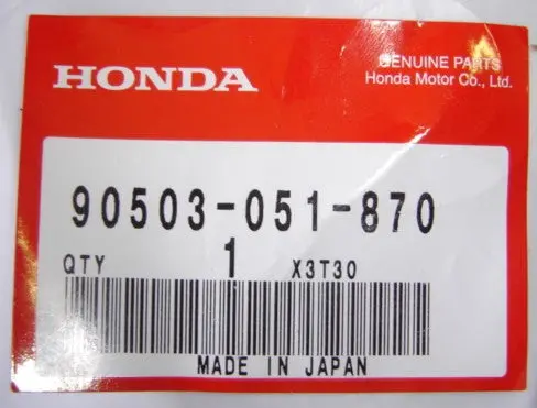 (12) Steering Stem Nut Washer Honda Z50k0-K2 Oem 2