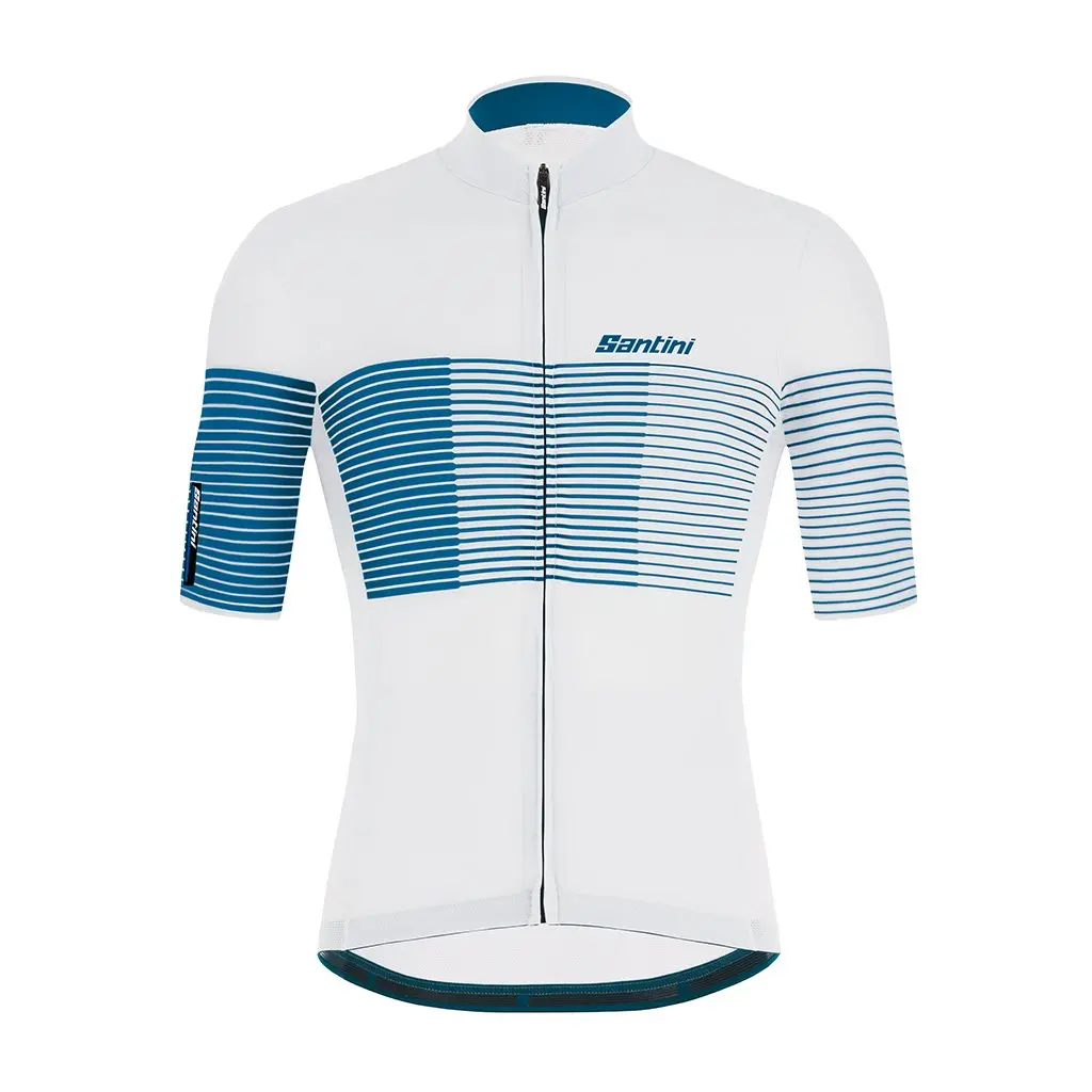Santini Tono Freccia Jersey - Silver Bullet 1