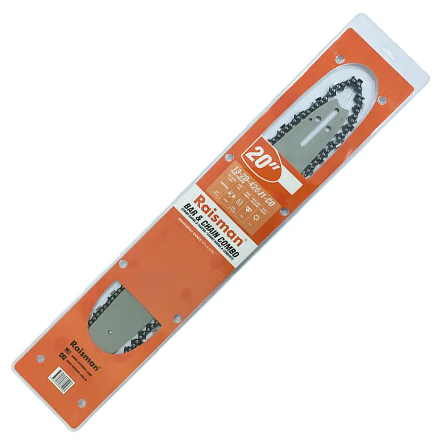 20" Guide Bar And Chain Husqvarna .325" 058" 78Dl 1