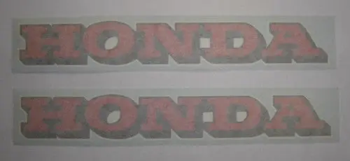 Decal Set Gas Tank Honda Xr75k0 1