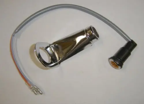 Turn Signal Indicator Light W/ Chrome Bracket Honda Ct70 K3-78 1