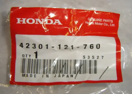 (01) Rear Axle Honda Z50 1976-1978 Z50r 1979-1980 Oem 2