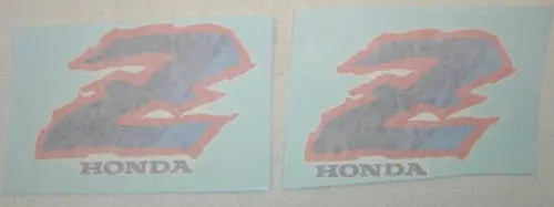 Decal Set Honda Z50r 1992 Minitrail  Gas Tank 1