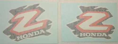 Decal Set Honda Z50r 1996 Minitrail  Gas Tank 1