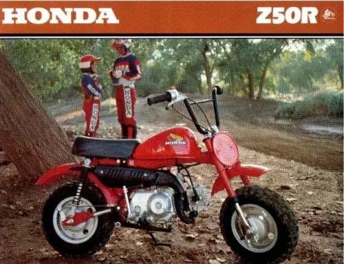 1979 Honda Z50r Sales Brochure 1
