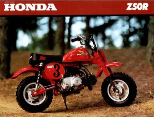 1980 Honda Z50r Sales Brochure 1