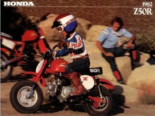 1982 Honda Z50r Sales Brochure 1